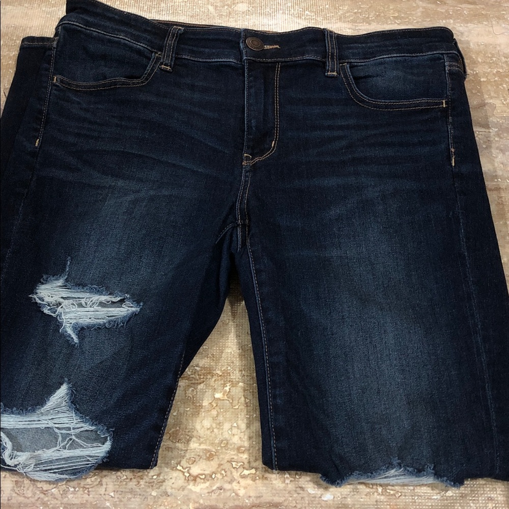 American Eagle Outfitters Blue Women's Jegging Jeans Size 14